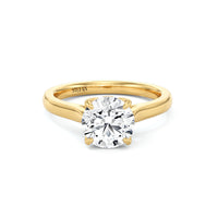 Tulip Round Brilliant Engagement Ring