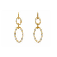 Oblong Drop Earrings