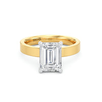 Kesia Emerald Cut Engagement Ring