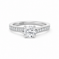 Anna Round Brilliant Engagement Ring