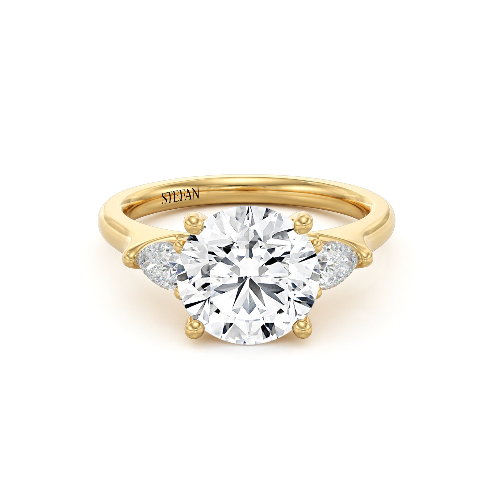 Rachel Round Brilliant Engagement Ring