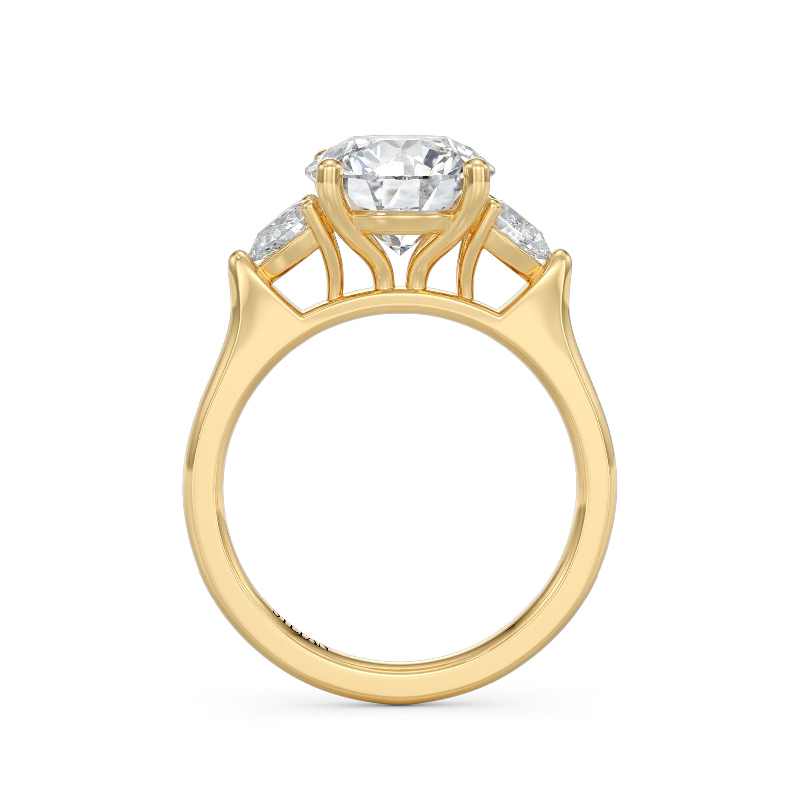 Rachel Round Brilliant Engagement Ring