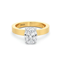 Elara Oval Cut Engagement Ring