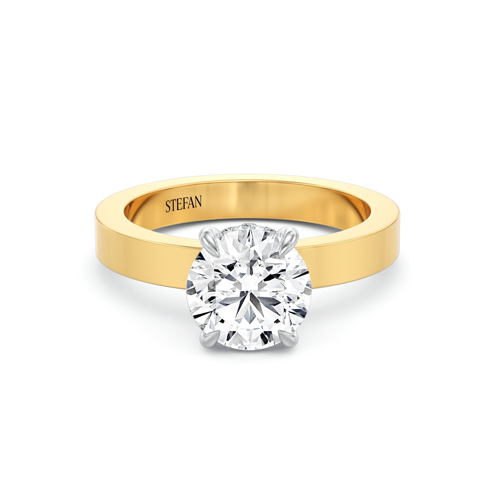 Blair Round Brilliant Engagement Ring
