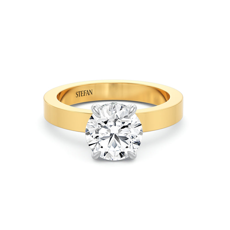 Blair Round Brilliant Engagement Ring