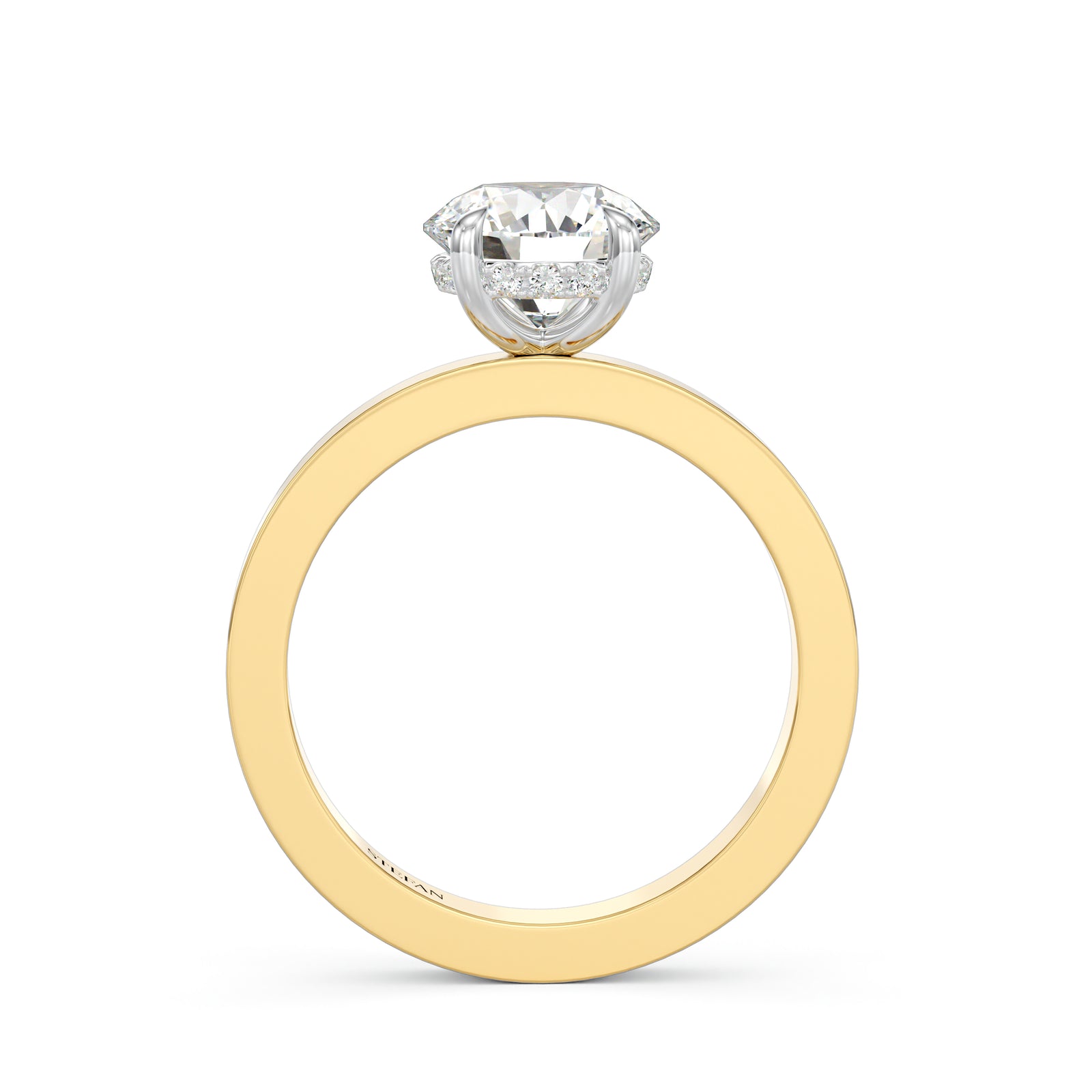 Blair Round Brilliant Engagement Ring