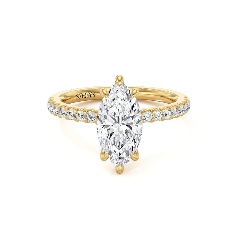 Mia Marquise-Shape Engagement Ring