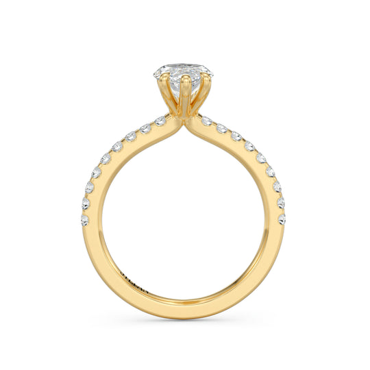 Mia Marquise-Shape Engagement Ring