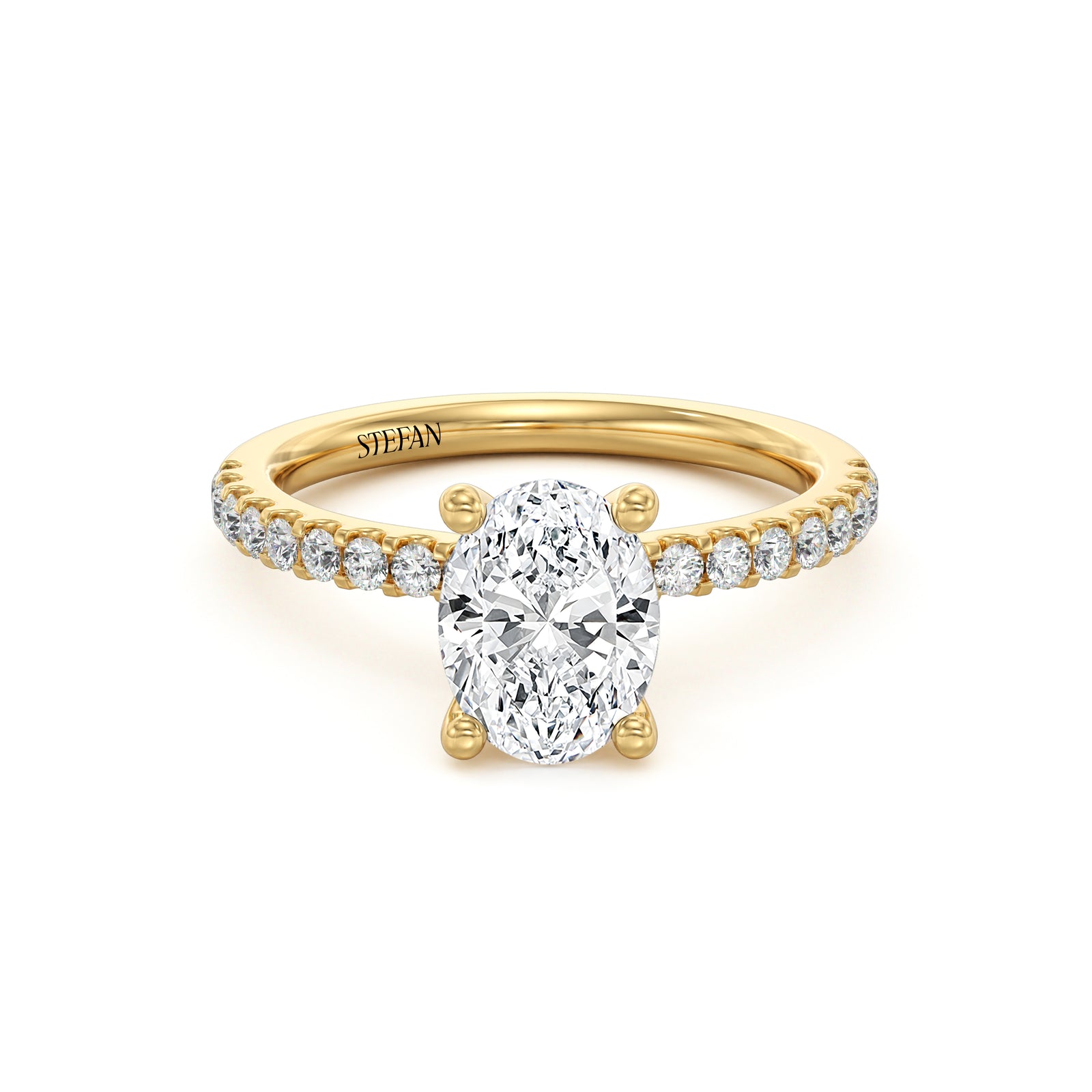 Natalia Oval Cut Engagement Ring