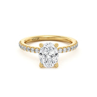 Natalia Oval Cut Engagement Ring