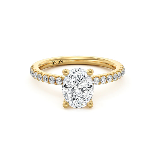 Natalia Oval Cut Engagement Ring