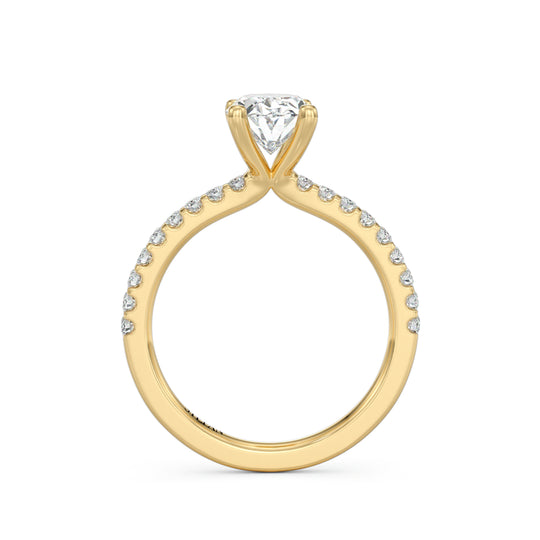Natalia Oval Cut Engagement Ring