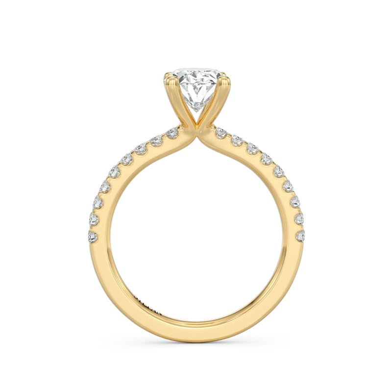Natalia Oval Cut Engagement Ring