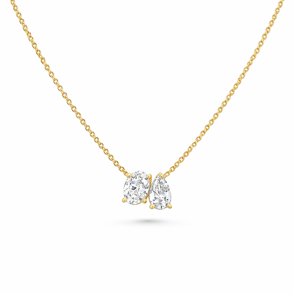 Toi Et Moi Diamond Necklace