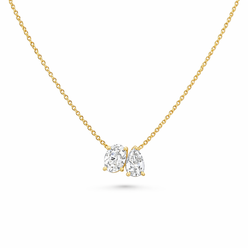 Toi Et Moi Diamond Necklace