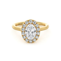 Jenna Oval Cut Engagement Ring