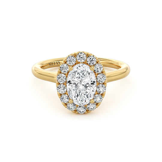 Jenna Oval Cut Engagement Ring