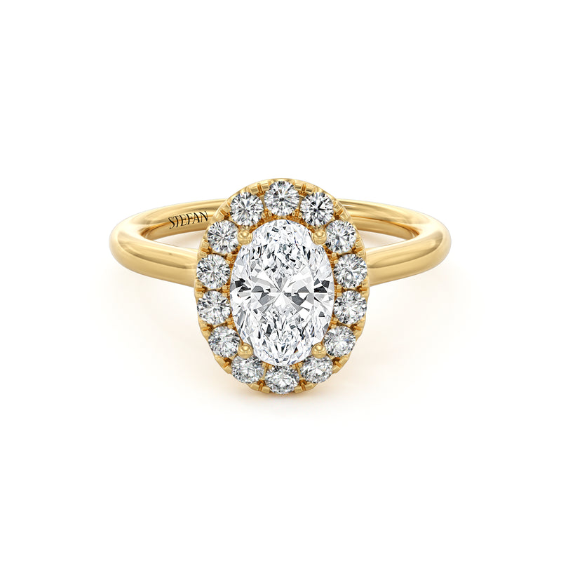 Jenna Oval Cut Engagement Ring