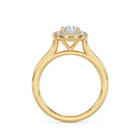 Jenna Oval Cut Engagement Ring