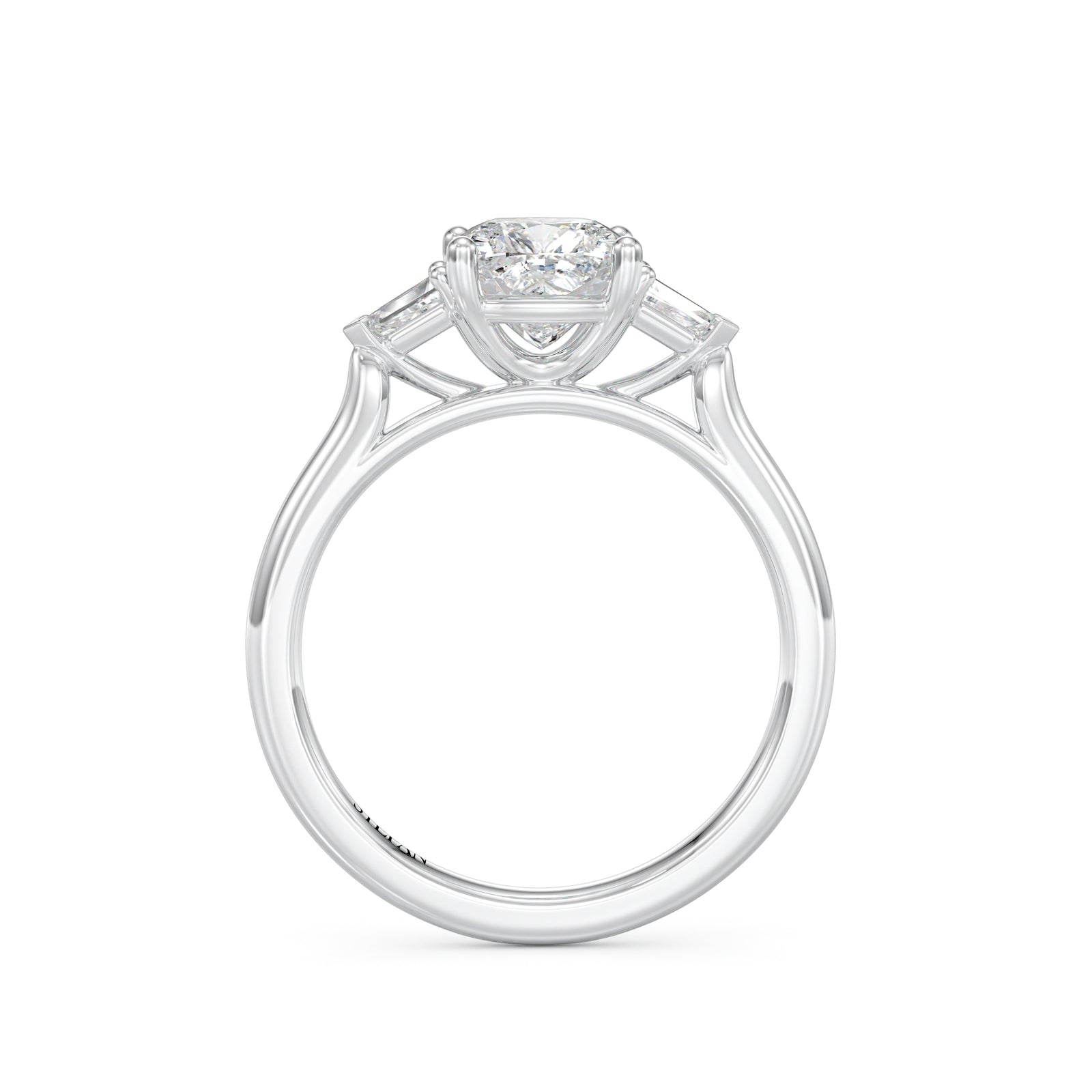 Lia Cushion Cut Engagement Ring