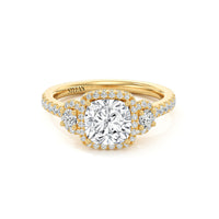 Chiara Cushion Cut Engagement Ring