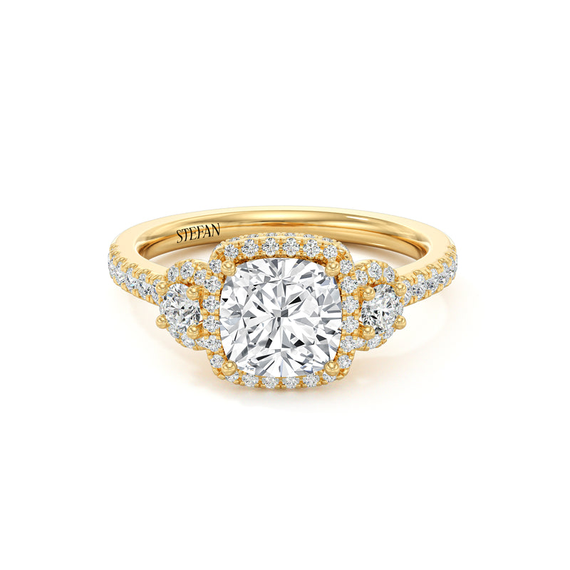 Chiara Cushion Cut Engagement Ring