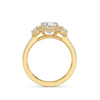 Chiara Cushion Cut Engagement Ring