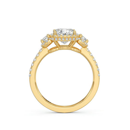 Chiara Cushion Cut Engagement Ring