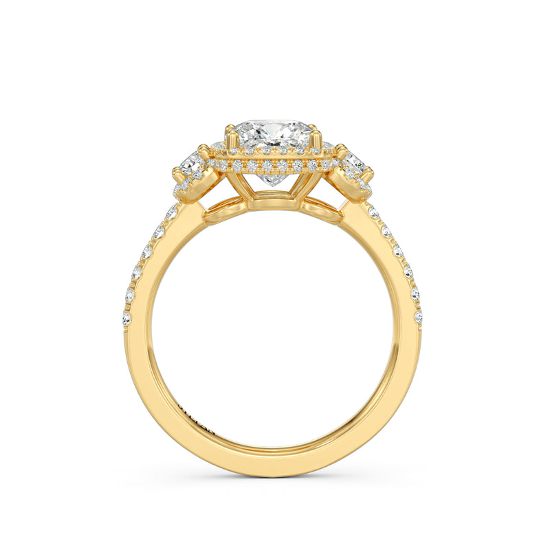 Chiara Cushion Cut Engagement Ring