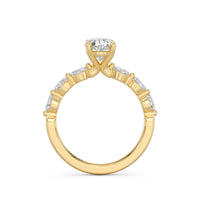 Vienna Oval Cut Engagement Ring