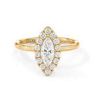 Eliza Marquise-Shape Engagement Ring