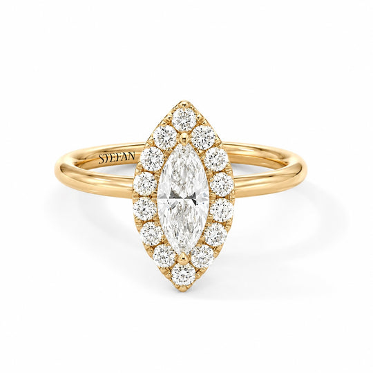 Eliza Marquise-Shape Engagement Ring
