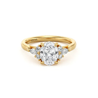 Alessa Oval Cut Engagement Ring