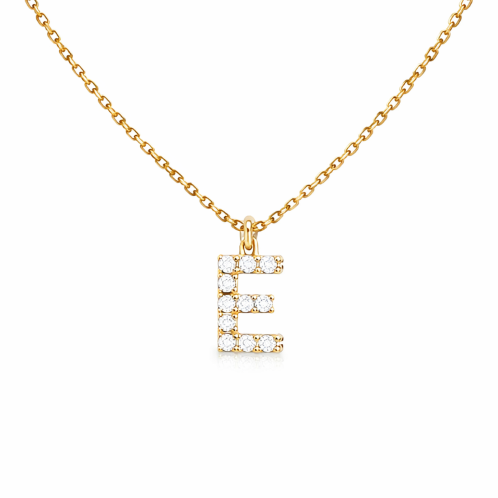 Diamond Initial Pendant