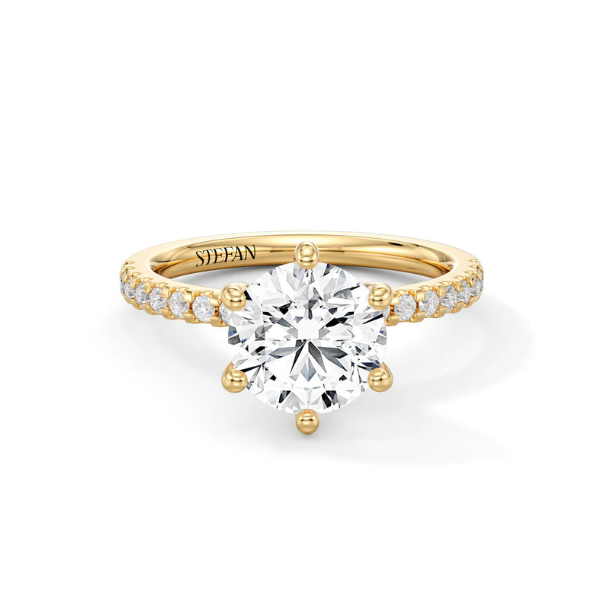 Round Brilliant Engagement Ring