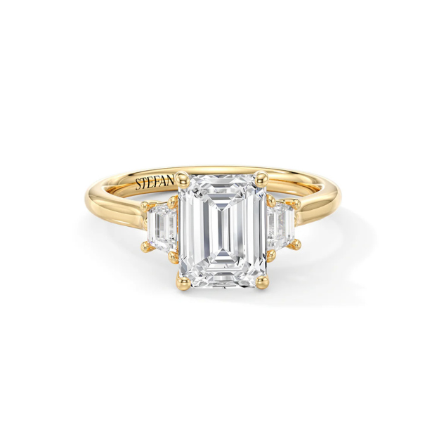 Camilla Emerald Cut Engagement Ring