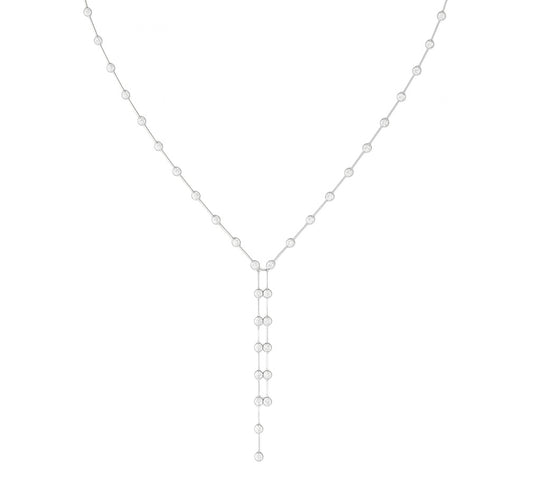 Illusion Set Bar Necklace