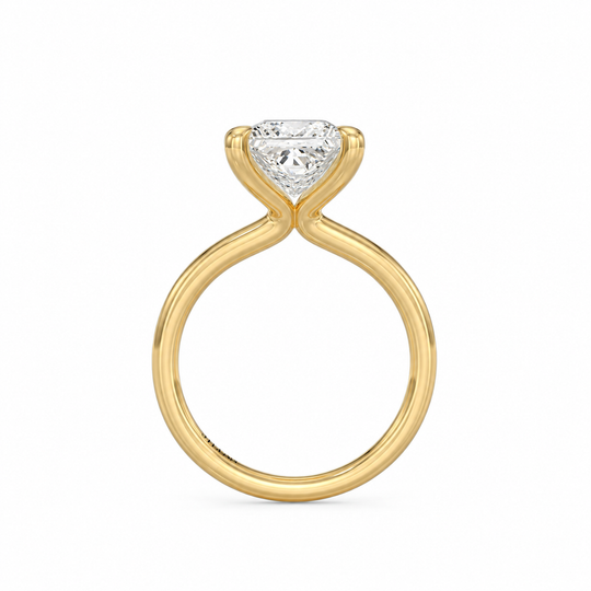 Evie Princess Cut Engagement Ring