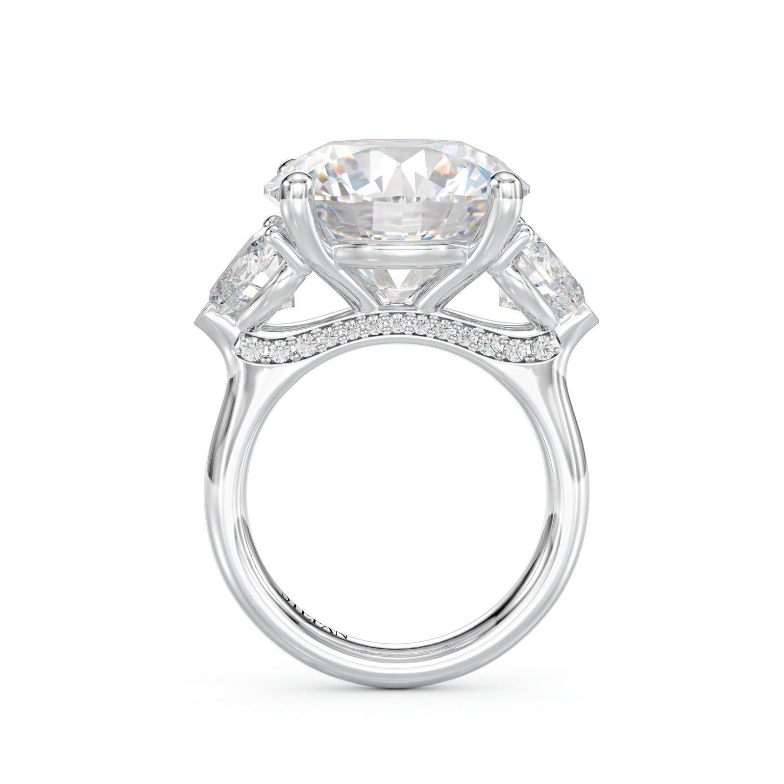 Norah Round Brilliant Engagement Ring