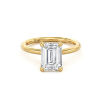 Dakota Emerald Cut Engagement Ring