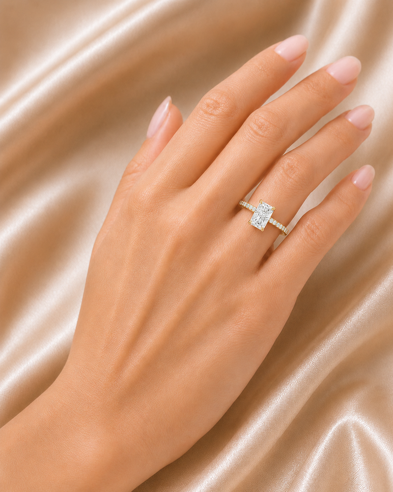 Ivy Radiant Cut Engagement Ring