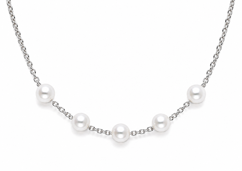 Pearl & Chain Necklace
