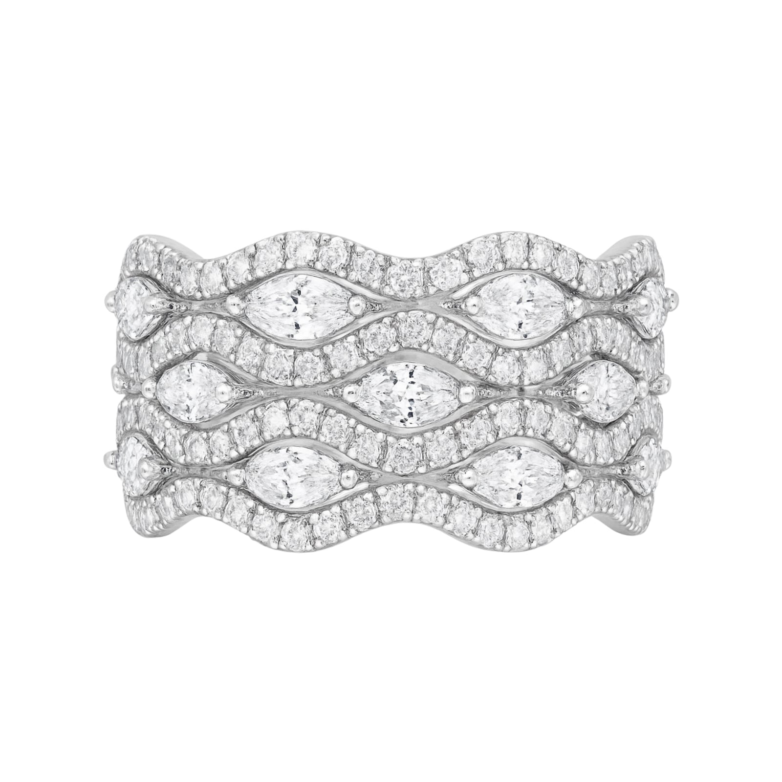Wavy Dress Ring