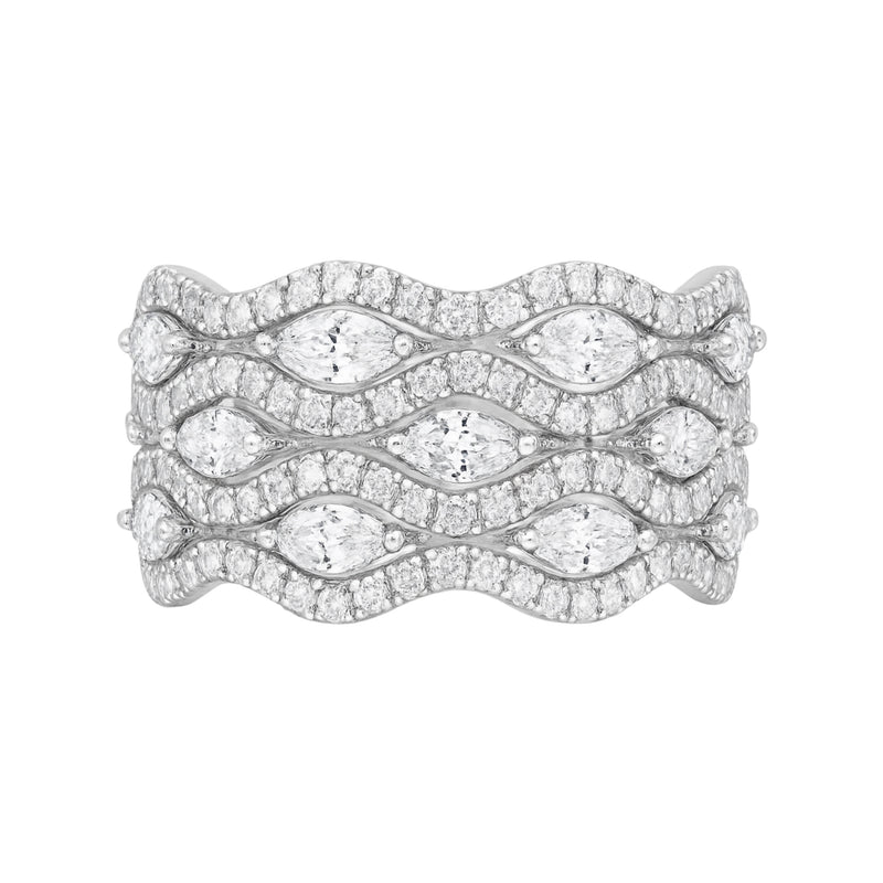 Wavy Dress Ring