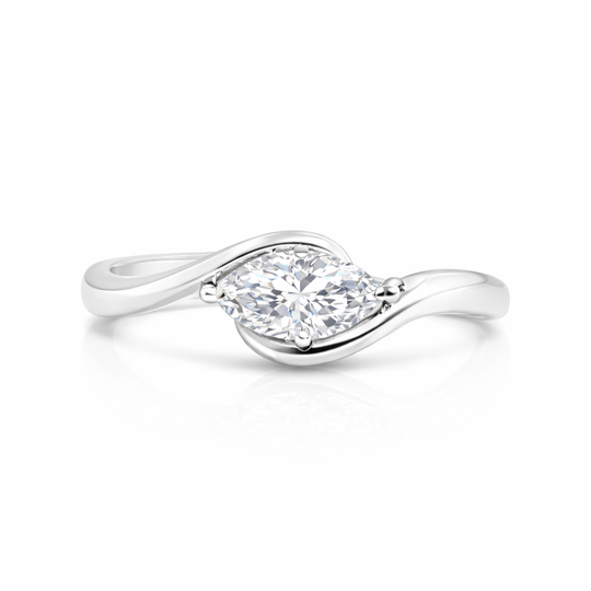 Tate Marquise-Shaped Engagement Ring