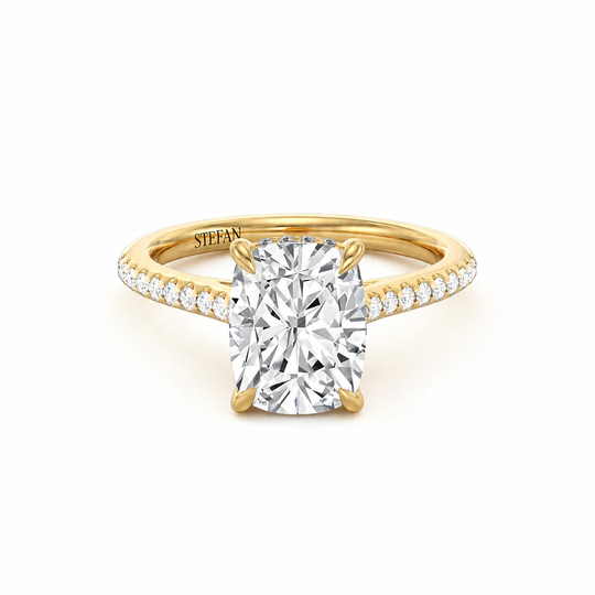 Harriet Cushion Cut Engagement Ring