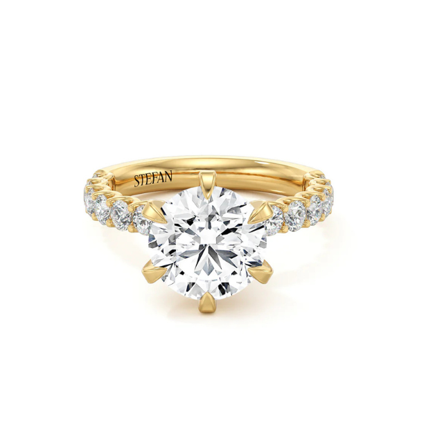 Georgia Round Brilliant Engagement Ring