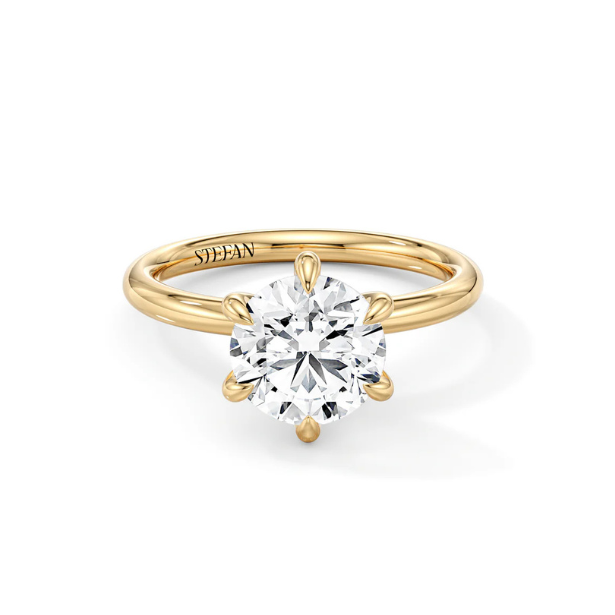 Grace Round Brilliant Engagement Ring