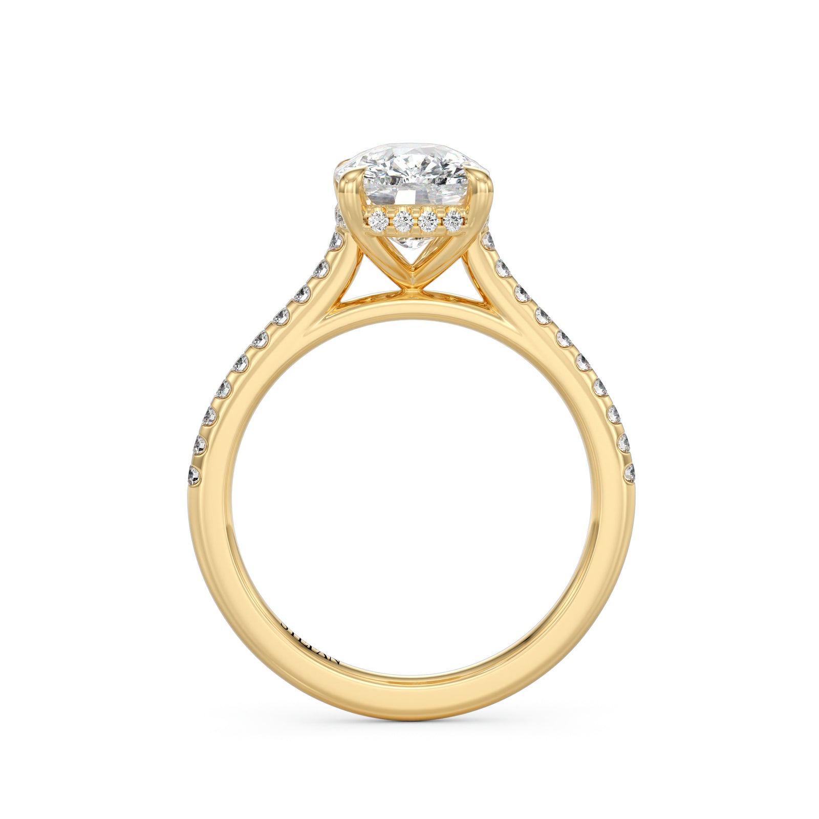 Harriet Cushion Cut Engagement Ring