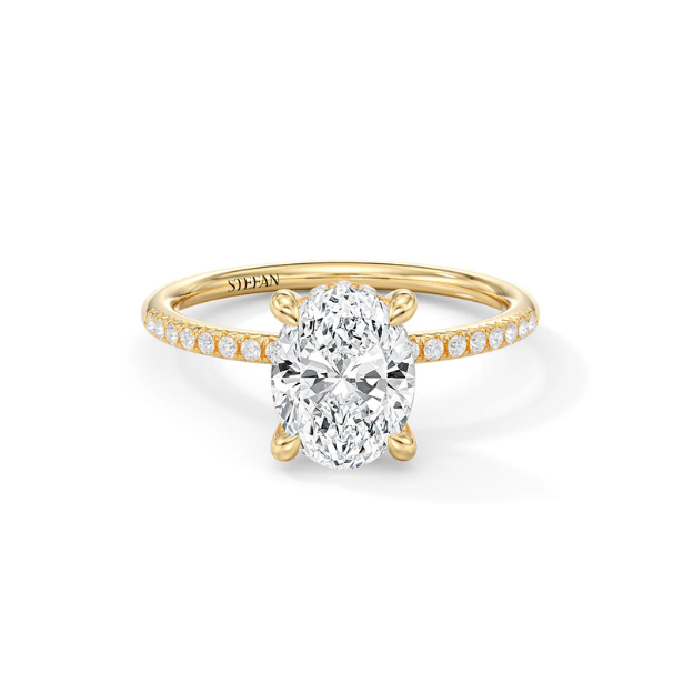 Hayley Oval Cut Engagement Ring